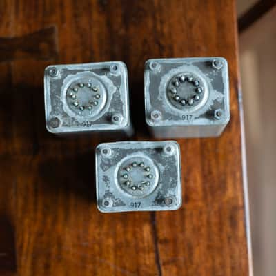 Set of (3) Hammond 917 Bridging Line Input Transformers – Vintage 900 Series, +30dBm, Tested image 2