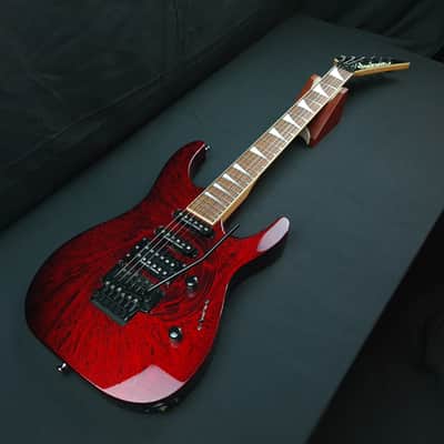 Jackson DK2 Dinky Pro 2007 Crimson Swirl Made In Japan Seymour Duncan Pickups + Original Hardcase image 2