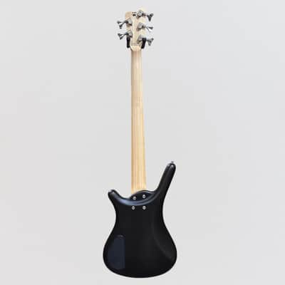 Warwick RockBass Corvette Basic 5 String Electric Bass Guitar - Nirvana Black image 10