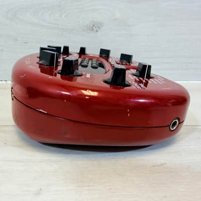 Line 6 POD 2.0 Guitar Amp Modeler Multi-Effects Processor Red Bean Desktop Preamp 2000-2002 image 5