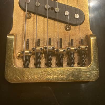 Fender Telecaster Black & Gold Collectors edition 1981 image 7