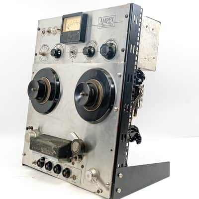 Ampex 351 Tube Tape Machine w/ Racked 351 Preamp Electronics – Vintage Rare image 5