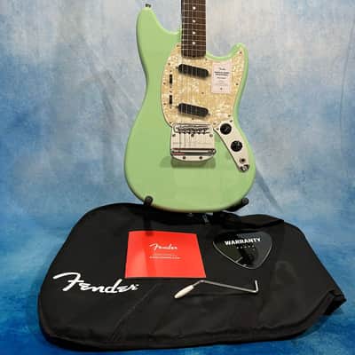 2025 Fender Japan Mustang Surf Green FSR Limited Traditional II 60s MIJ image 9