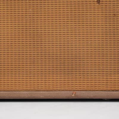 1962 Fender Super Amp 6G4-A Brown 2x10 Combo Amp w/ Flight Case #59038 image 8