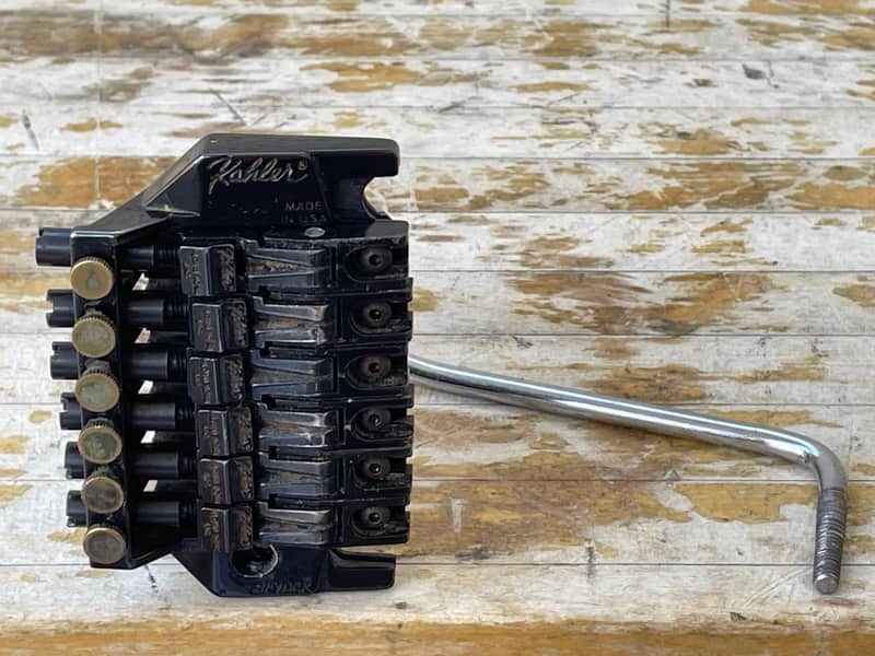 Vintage Kahler Spyder 2720 Locking Tremolo  80s - Black image 1