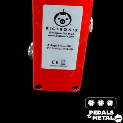 Pigtronix Octava Micro Octave Fuzz 2010s - Red X13186 image 4