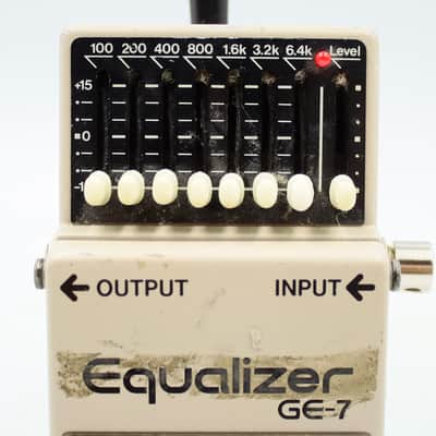 Boss GE-7 Equalizer 1987 Made in Japan ACA Vintage Guitar Effect Pedal 855830 image 3