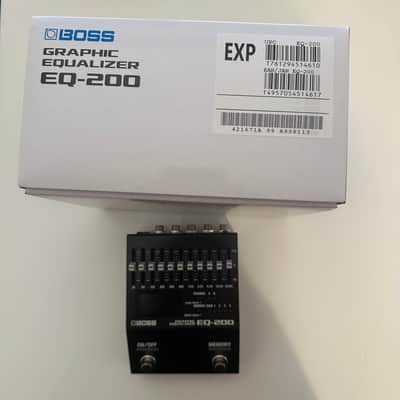 Boss EQ-200 Equalizer 2019 - Present - Black image 3