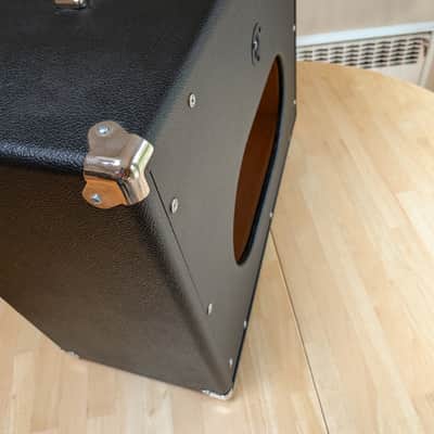 J Design Pine 1x12 Extension Cabinet Fender Dumble Blackface - Black tolex image 8