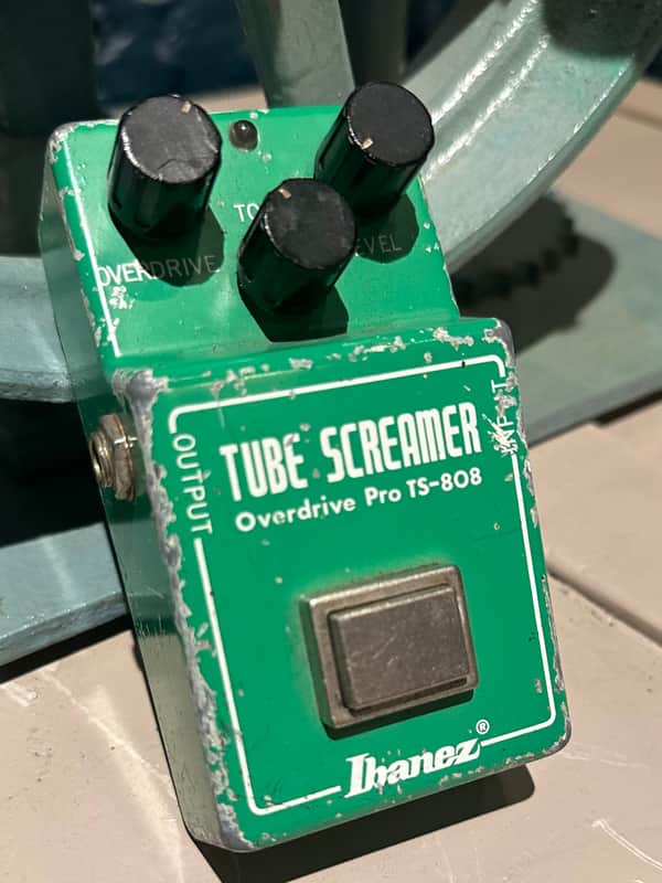 Ibanez TS-808 Tube Screamer Overdrive Pro 1980 - Green RC-4558P Malaysia Chip image 1