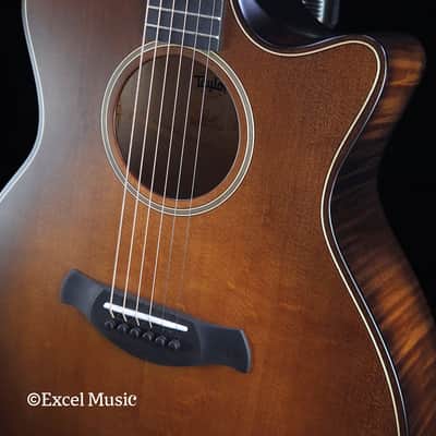 Taylor Builder's Edition 614ce WHB, Solid Flamed Big Leaf Maple Back & Sides, w/Deluxe Hardcase (NOS) image 7
