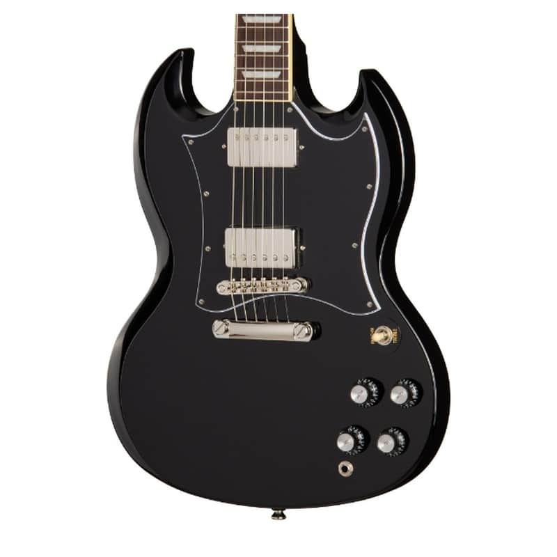 Epiphone SG Standard Electric Guitar Ebony image 1