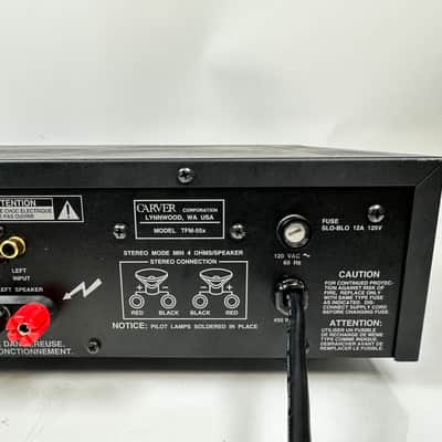 Rare Carver TFM-55X THX Stereo Power Amplifier 380wpc image 7