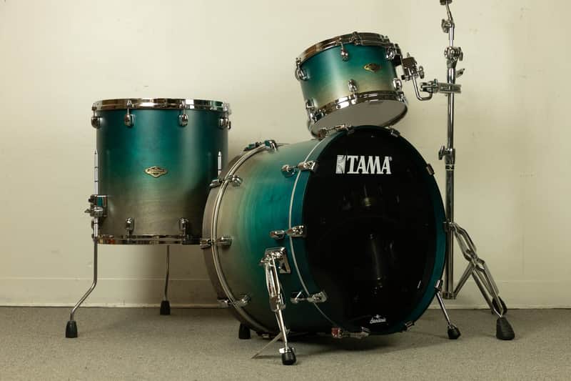 ｔａｍａ☆彡❤️ Tama Starclassic Walnut/Birch Satin Sapphire Fade Drum Set 14x22
