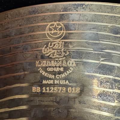 K Zildjian Custom Special Dry Hi-Hat Top image 4