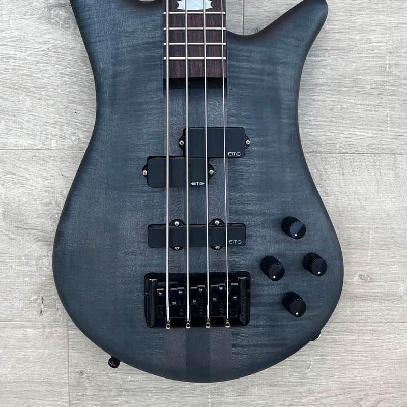 2020 – Present Spector Euro 4 LX Trans Black Stain Matte