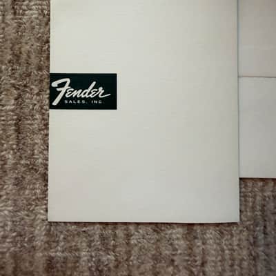 Early 1960s Fender Christmas Card Case Candy image 4