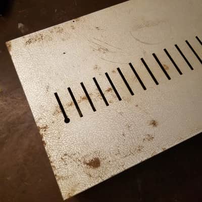 Bogen CHB50 Challenger 6L6 Tube PA Amp Guitar CHB 50 1963 Grey Mottled Steel image 10
