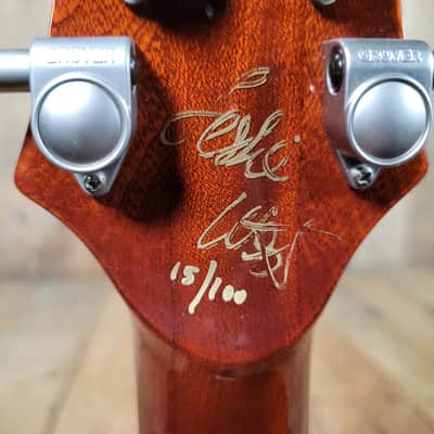 Dean USA Soltero Leslie West Signature 2007 #15 of 100 Hand Signed - Trans Braziliaburst image 7
