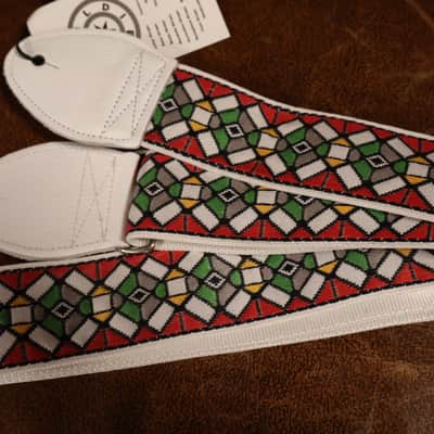 Souldier GS0178 - Stained Glass Red Guitar Strap image 1