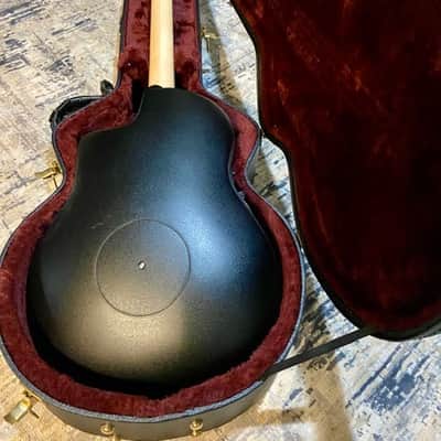 Ovation Nikki Sixx NSB778 Signature Elite 4 String Acoustic Bass Guitar 2009 - Red Flame Top image 5