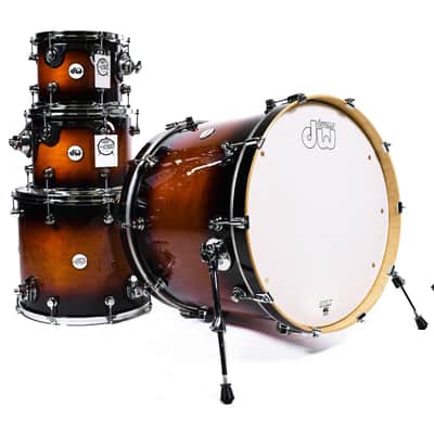 DW Design Series 4pc Kit - Tobacco Burst image 2