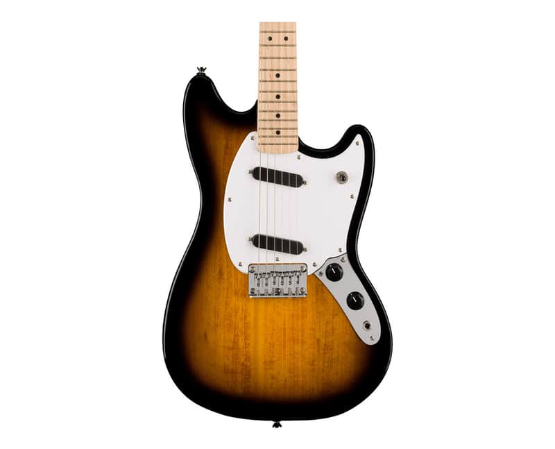 Squier Sonic Mustang - 2-Color Sunburst w/ Maple Fingerboard image 1
