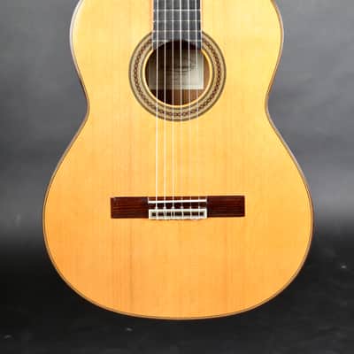 Juan Hernandez Sonata Classical Guitar Handmade in Spain 2015, Solid Cedar, Solid Mango Back image 1