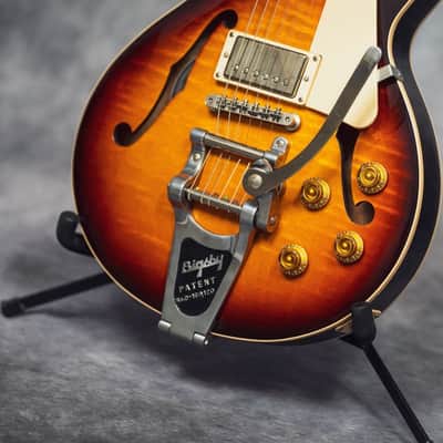 Gibson ES-Les Paul Bigsby Bourbon Burst 2015 image 17