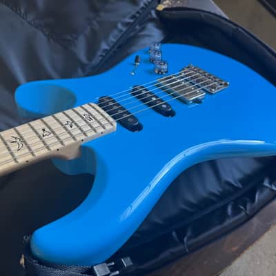 Paul Reed Smith PRS Fiore guitar in Larkspur blue finish. image 7