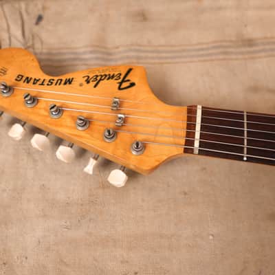 Fender Mustang 1974 - Competition Blue image 10