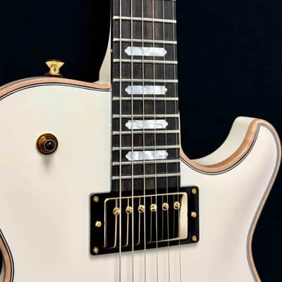 Knaggs Guitars - Kenai - Creme - Maple Top - Gold Hardware - Knaggs Influence Bridge - Lollar Imperial K Pickups - Ebony Fretboard with Block Inlays - OHSC - Call for Best Price !!! image 5