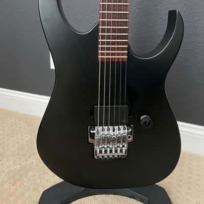 Ibanez RG6CSD1-BKF J. Custom 2000 - Black Flat image 1