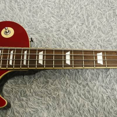 2010 Fernandes Burny LPB-65 STANDARD Vintage Cherry Sunburst Made in China image 15