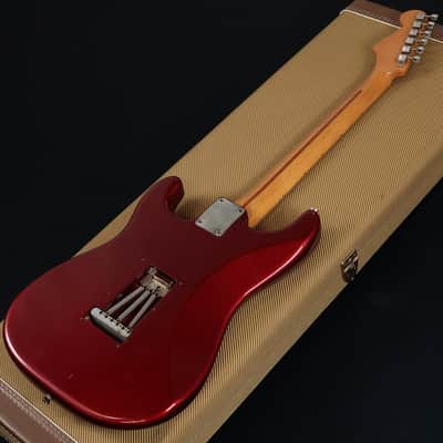 Fender USA Vintage Hot Rod '57 Stratocaster Maple Fingerboard Candy Apple Red [V174159] (04/29) image 6
