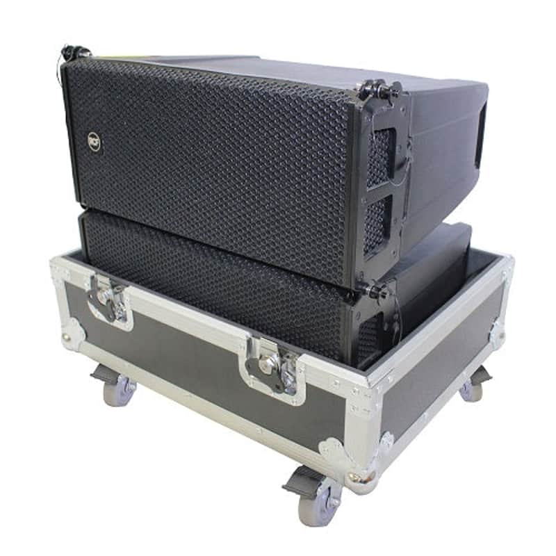 ProX XS-282620LASPW Universal Line Array Speaker Flight Case W-Wheels for 2 Speakers image 1
