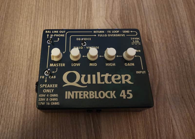 Quilter InterBlock 45 45-Watt Guitar Head Pedal | Reverb