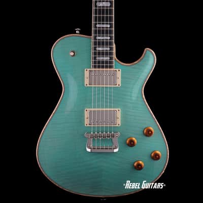Knaggs Guitars T1 Kenai in Trans Seafoam Green w/ Bare Knuckle Mule Humbuckers image 1