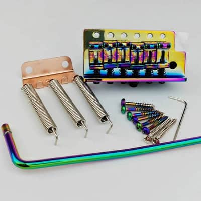 Rainbow Guitar Vintage Strat Style Bridge Tremolo System image 3