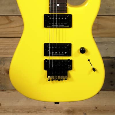 Charvel Custom Shop Usa Special Edition San Dimas Graffiti Yellow w/ Case image 2
