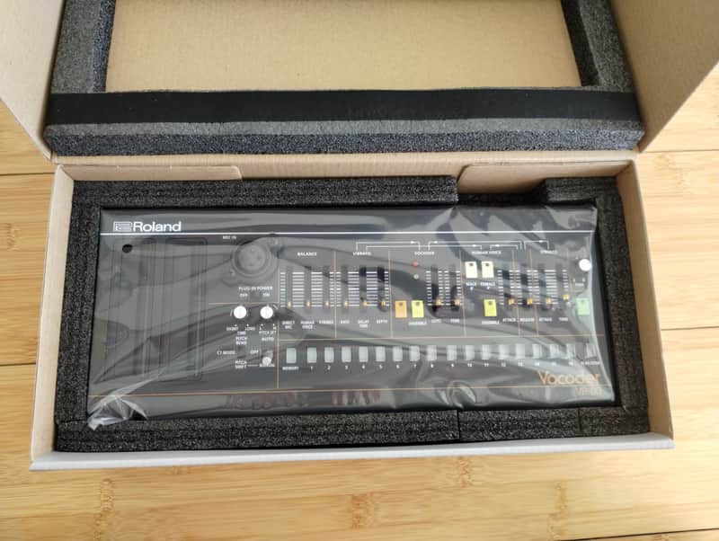 Roland VP-03 Boutique Series Vocoder Plus Synthesizer Module 2016 - Present - Black image 1