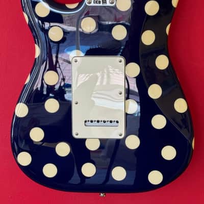 Signed by Buddy - Fender Buddy Guy Artist Series Signature Stratocaster - Blue with White Polka Dots image 4