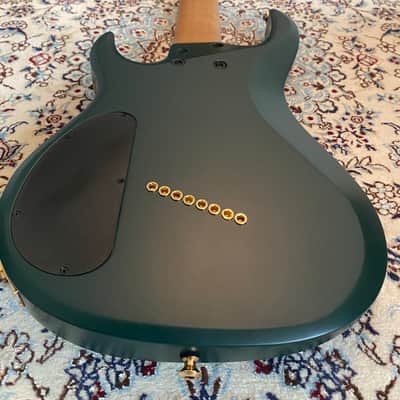 Kiesel Aries 8-string Multiscale 2022 British racing green- satin matte image 5