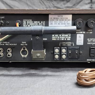 Pioneer SX-424 12-Watt Stereo Solid-State Receiver 1972 - 1974 - Silver image 4