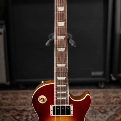 Gibson Les Paul Standard 60s Faded Electric Guitar - Vintage Bourbon Burst with Hardshell Case image 4