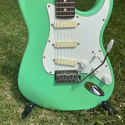 Fender Strat Plus with Rosewood Fretboard 1987 - 1988 - Surf Green Near Mint image 1