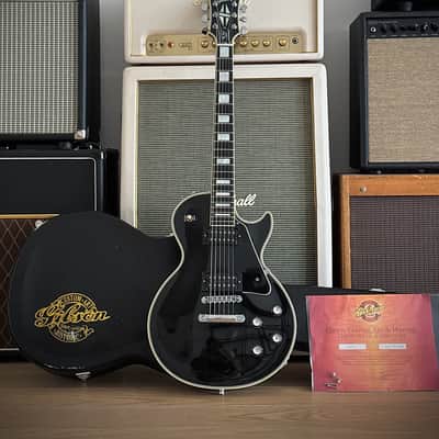 Gibson Custom Shop Les Paul Custom EB/CH seltenes Exemplar mit Chrome Hardware! 2007 - Ebony with Chrome Hardware image 25