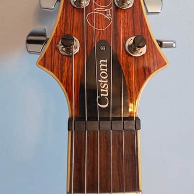 PRS SE Custom 24 Zebrawood 2018 - Vintage Sunburst w/ PRS Locking Tuners image 4
