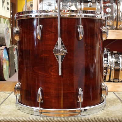 1970s-80s Gretsch Stop Sign/Square Badge Outfit in Rosewood Gloss 14x24 10x12 16x16 image 11