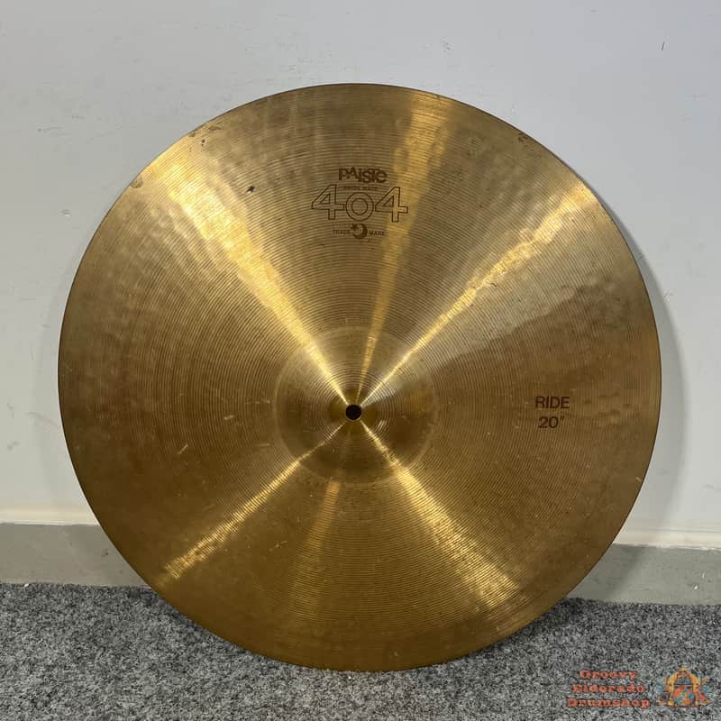 Paiste 404 20” Ride Cymbal (Brown Label) image 1